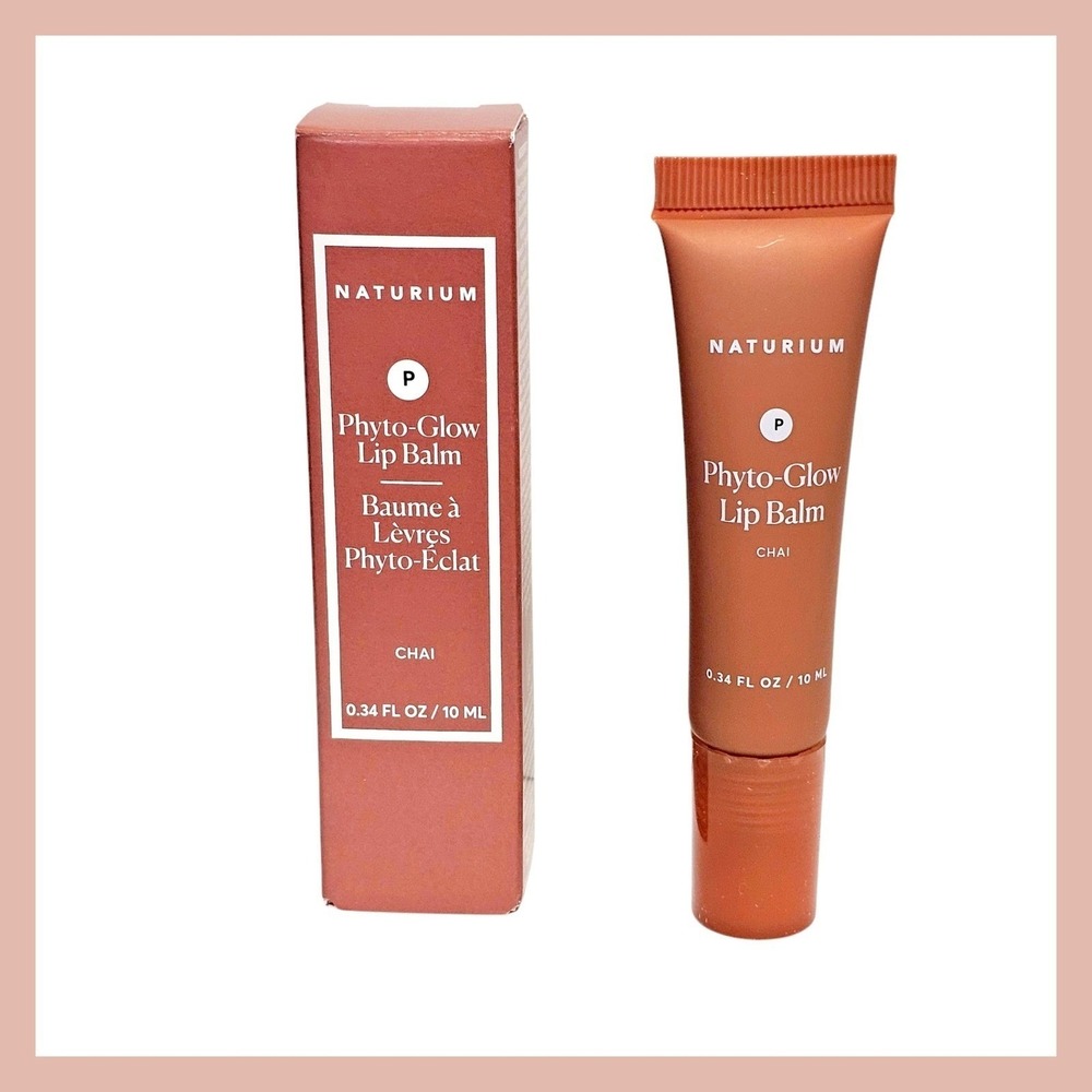 Naturium Phyto Glow Tinted Lip Balm‎ - Chai - Sheer Light Brown 0.34oz /10mL NEW